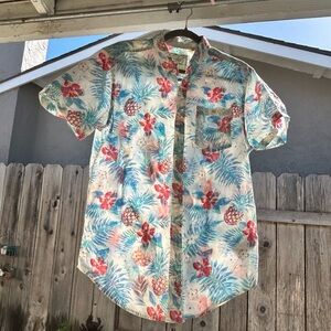 Tropical Floral Men's Shirt
